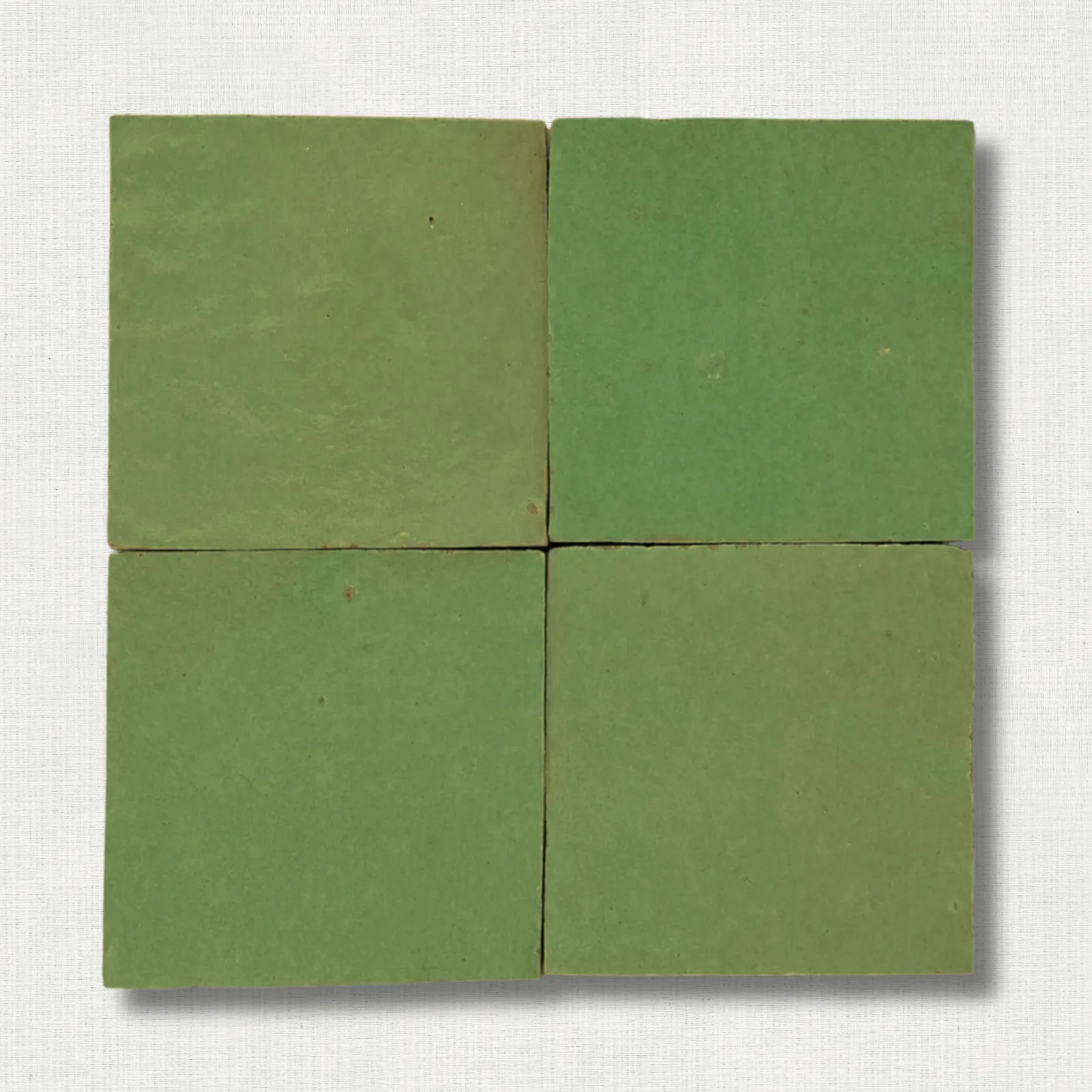 Zellige Pierre Mousse 10×10 fait main à Fès